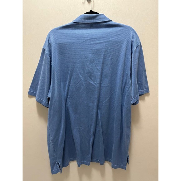 Peter Millar Light Blue Polo Size XXL - Picture 4 of 5